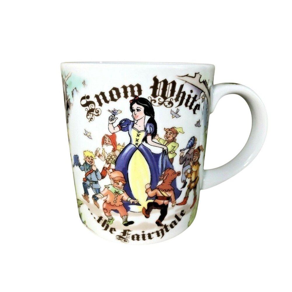 Disney Snow White Seven Dwarfs Mug Paul Cardew Coffee‎ Tea Wicked Witch 2012